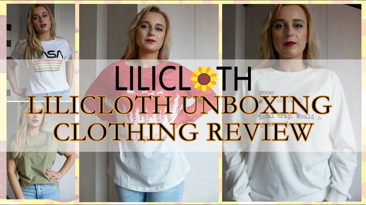 Graphic Clothing Review | Lilicloth 2021 Unboxing