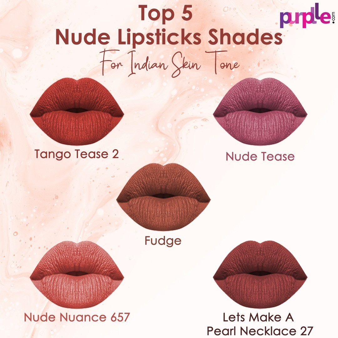 Purplle - Adorn your lips with Nude Lipstick Shades and steal the show! ✨💄✨

Crafted with passion and curated with love, these lipstick shades are a perfect match to Indian skin tone! They glide effor...