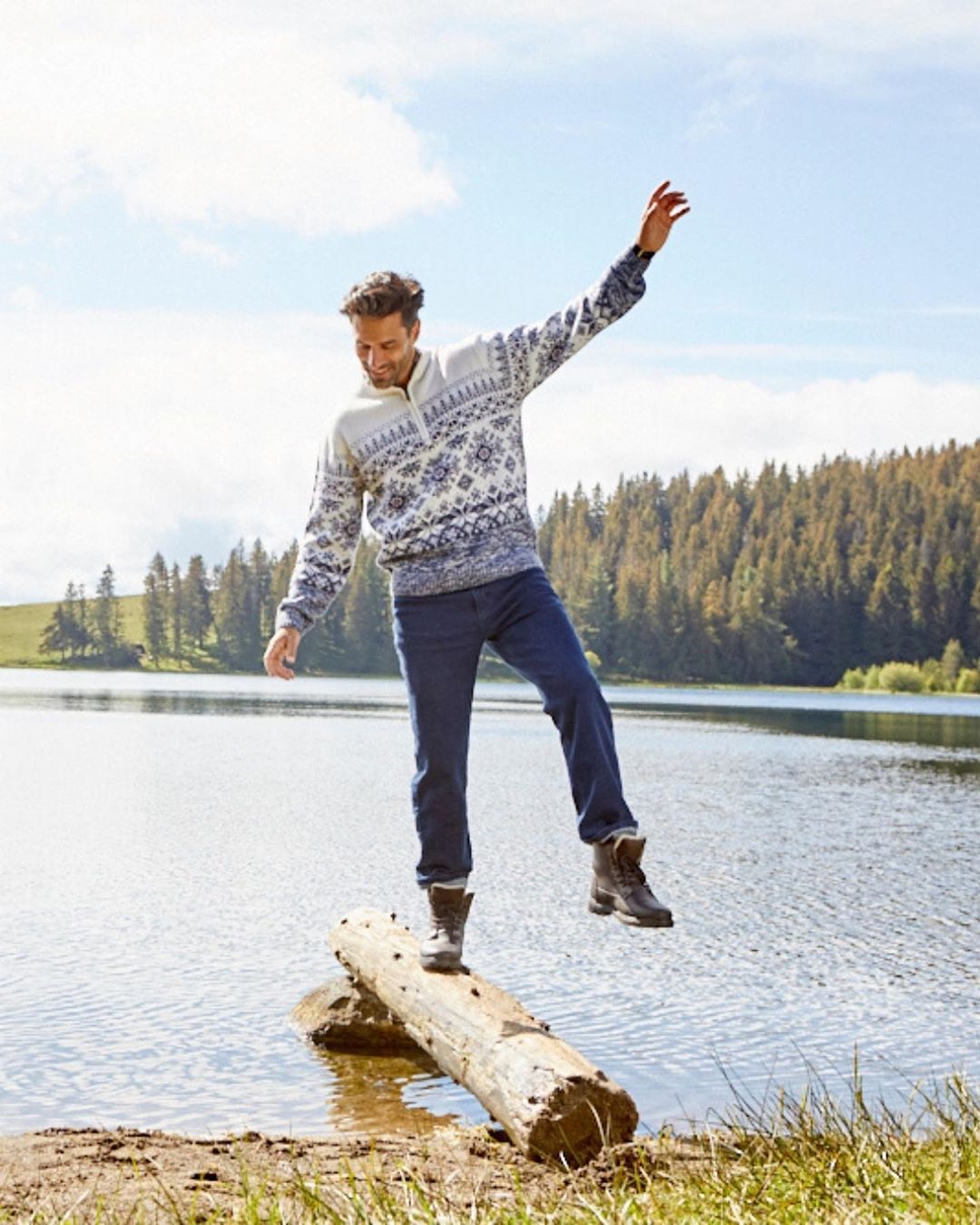 Atlas For Men - Ambiance montagne garantie avec ce beau pull à col montant zippé à motif jacquard. ⁠⠀
.⁠⠀
.⁠⠀
.⁠⠀
.⁠⠀
.⁠⠀
.⁠⠀
#jacquard #pull #menoutfit #mountain #baroudeur #lookmontagne #winteroutfi...