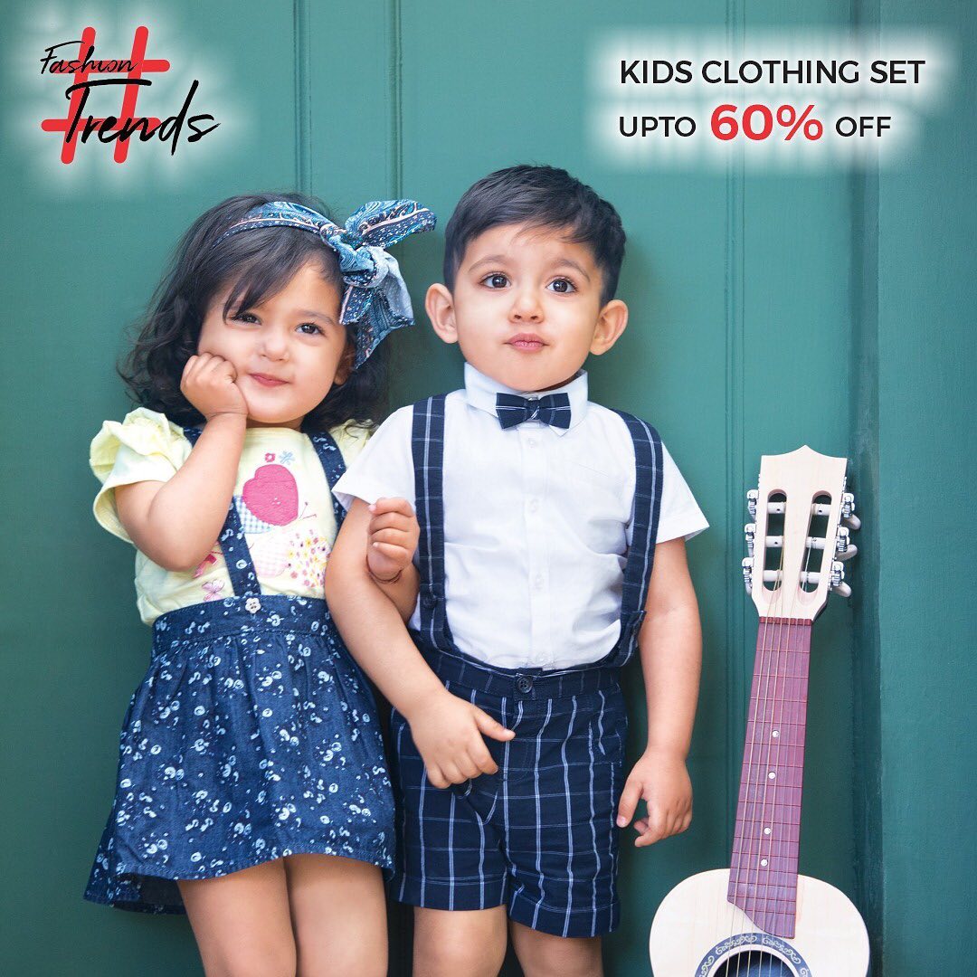 Brand Factory Online - How cute and trendy do these clothing sets look?👫
.
.
.
Find your beautiful children fashionable clothing sets on brandfactoryonline.com 😍😍 

Choose from brands like Lee Cooper...