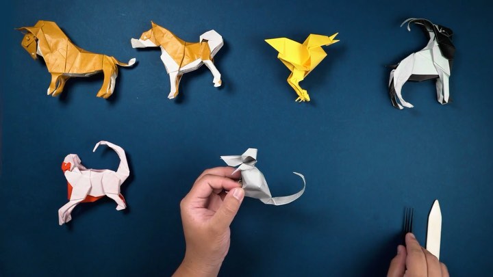 Shanghai Tang - The hide-and-seek of Chinese Zodiac will be starting soon.⁠
⁠
由摺紙而生的一場「生肖捉迷藏」即將開始⁠
⁠
#ShanghaiTang #滩海上 #SHT #SHTZodiac #origamiart