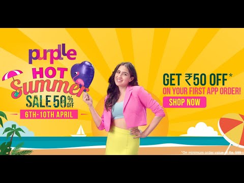 Purplle Hot Summer Sale from 6th to 10 April - Telugu