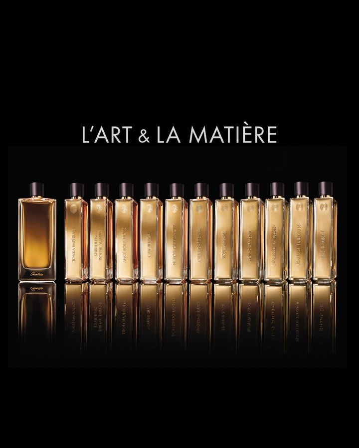 Guerlain - A magical encounter between the vision of haute parfumerie and nature's most prized raw ingredients, L'Art & La Matière gives form to the intangible: joy, longing, memory. 

#guerlain #gue...