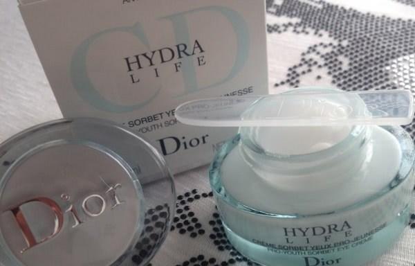 Dior Hydra Life Pro-Youth Sorbet Eye Creme – Увлажняющий крем-сорбэ для контура глаз, предотвращающий старение кожи