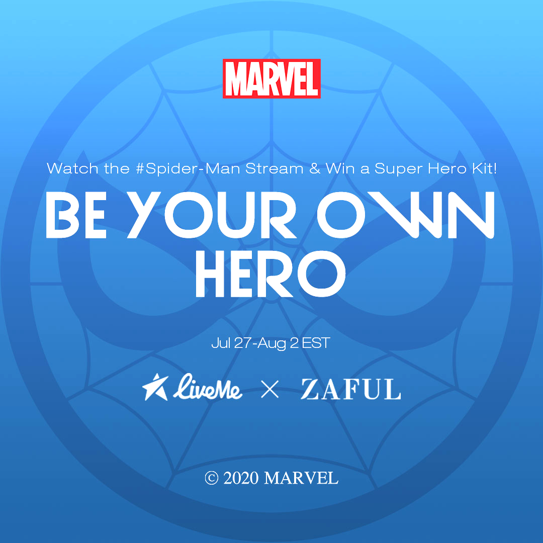 ZAFUL.com - Sneak peek of our upcoming event - Be Your Own Hero 👀🕷️ We’re teaming up with @StreamLiveMe to bring you an amazing lineup of live-stream shows presented by your favorite broadcasters to s...