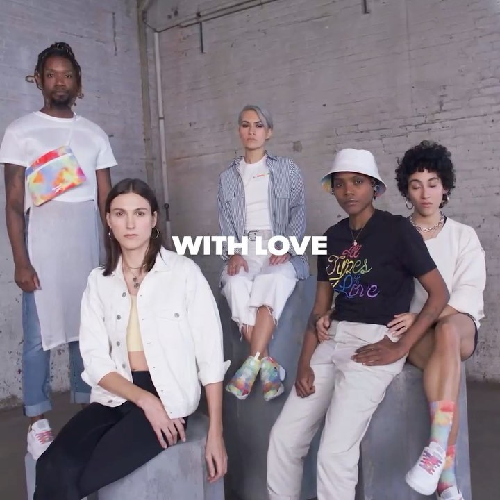 Reebok - A special thanks to this #AllTypesOfLove crew for sharing their love with us & with the world. They’re just a few of many LGBTQ+ activists, advocates and pioneers who are working to support t...