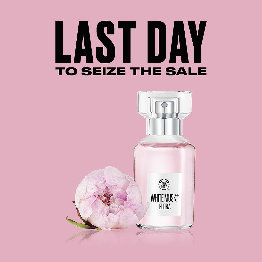 The Body Shop India - **Drumrolls** It's the last few hours of the seriously sweet sale! What are you waiting for? Your favourites are on sale! Get up to 50%* off on purchase of any 2 products. Visit...