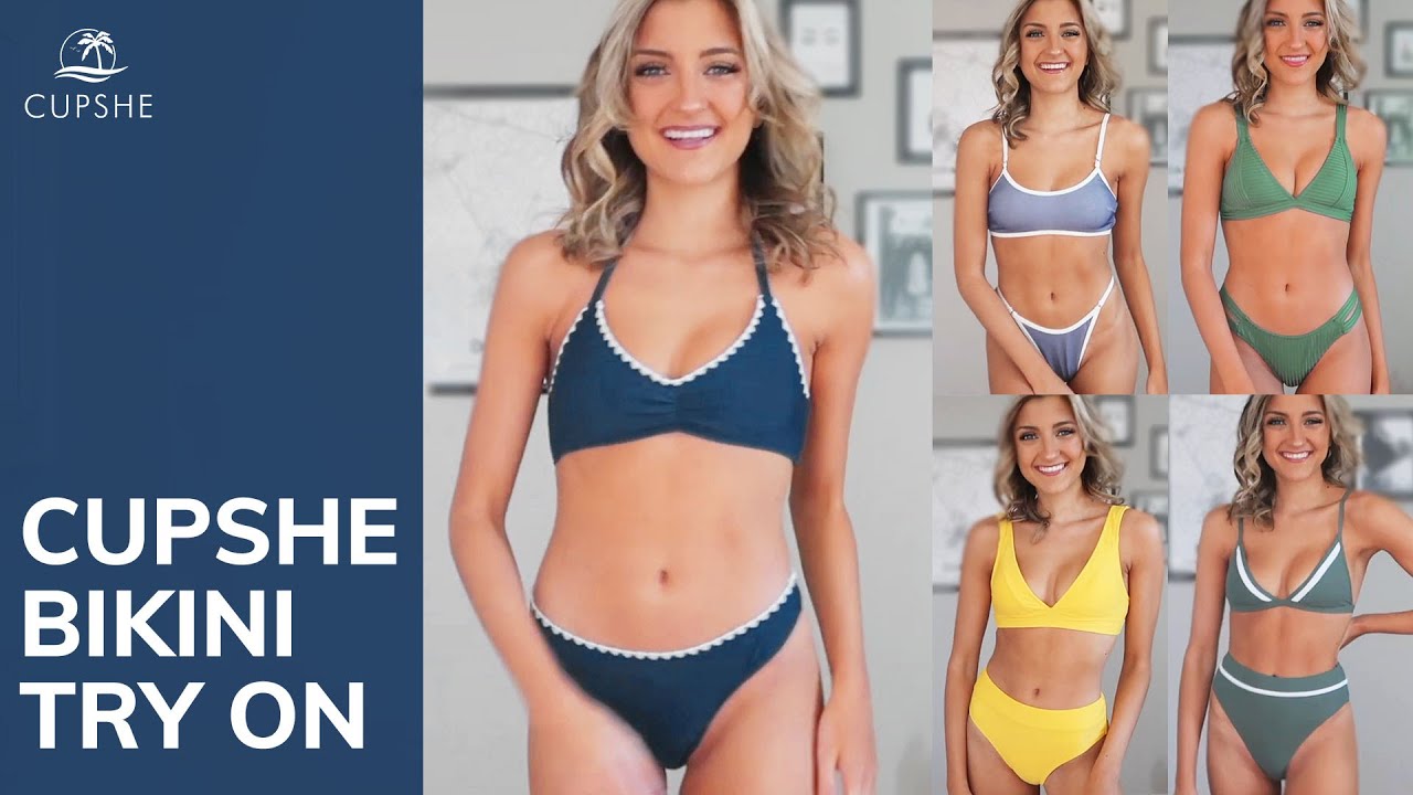 Cupshe | Bikinis Try On Haul with McKenzie Morgan | Colorful Swimsuits
