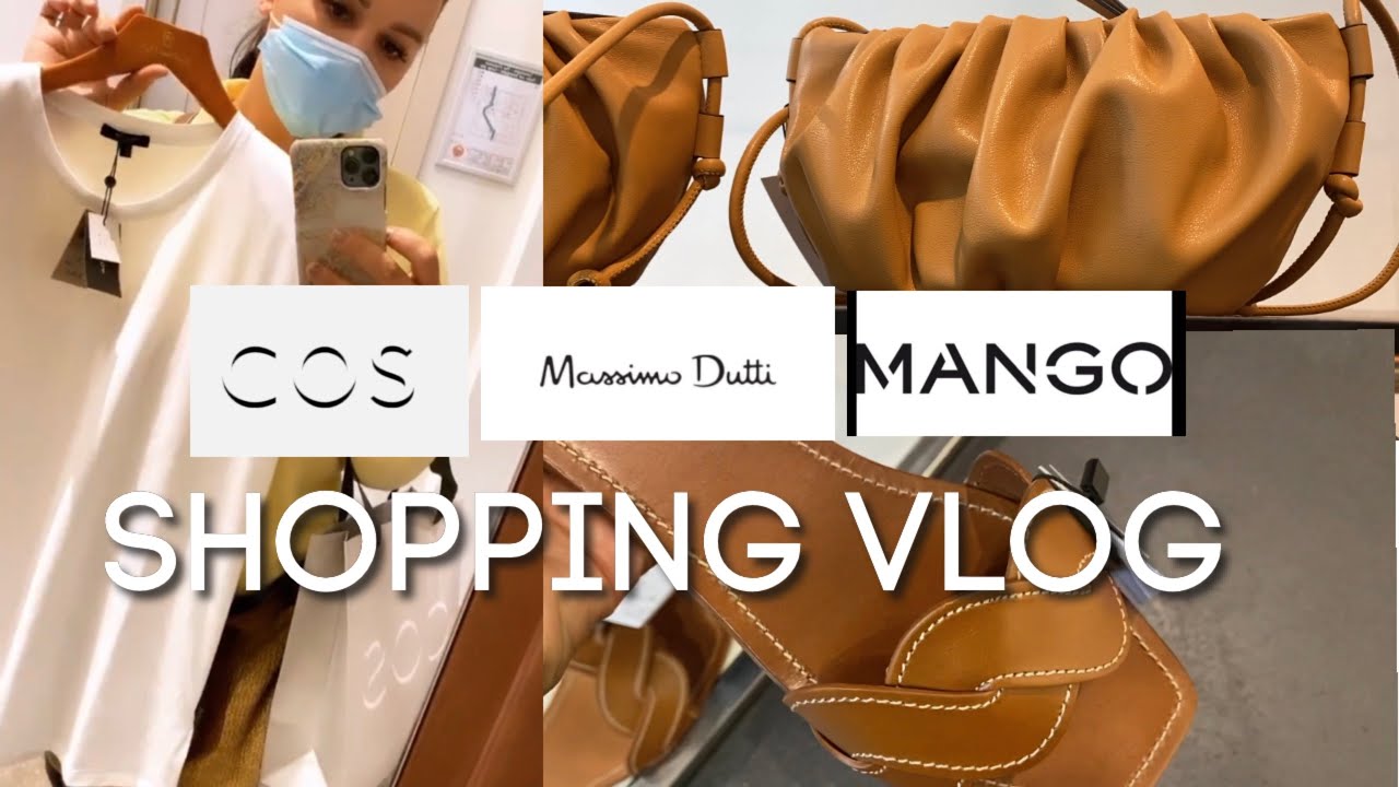 Shopping vlog Brugge Cos Massimo DUTTI mango hm home