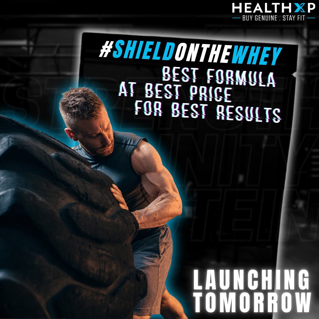 HealthXP® - The best formula!
.
STAY TUNED🤩🔥
.
#launchingsoon #launch #wheyprotein #whey #shield #fitness #workout #staytuned #stayintune