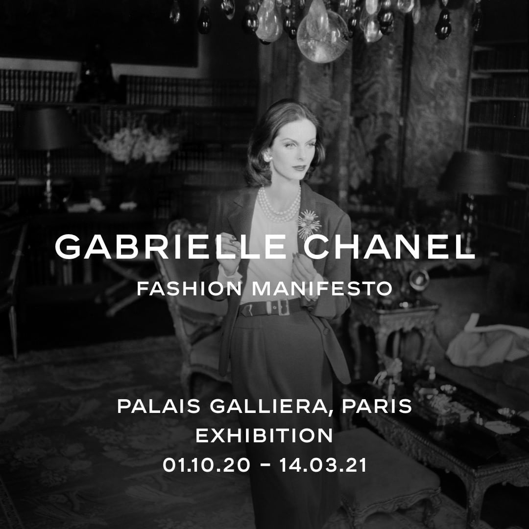 CHANEL - ‘Gabrielle Chanel. Fashion Manifesto’ exhibition — The first Parisian retrospective dedicated to Gabrielle Chanel is running from October 1st to March 14th at the Palais Galliera, the City of...