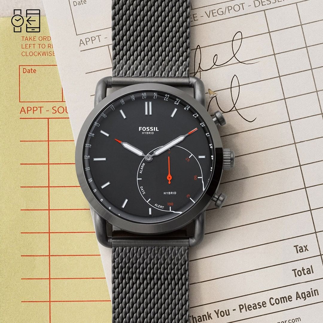 Watches2U - FLASH SALE!💥You'll be sorry you missed this one - introducing the awesome Fossil Commuter hybrid smartwatch.⁠
⁠
⌚⁠Fossil Mens Commuter Smartwatch FTW1161⁠
⁠📷@Fossil⁠
.⁠
.⁠
.⁠
⁠
#mens #foss...