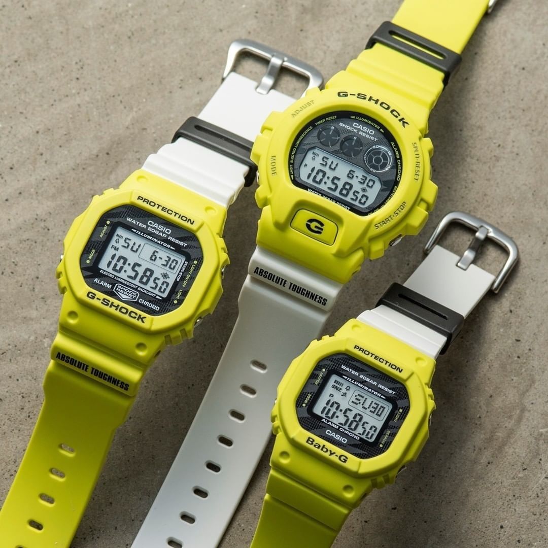 Casio USA - Caution. High voltage style ahead. ⚡⁠
Shop the new Lightning Yellow Collection from G-SHOCK and Baby-G.⁠
•⁠
•⁠
•⁠
•⁠
•⁠
•⁠
•⁠
•⁠
#casio #gshock #babyg #watchesofinstagram #gshockwatch #bab...