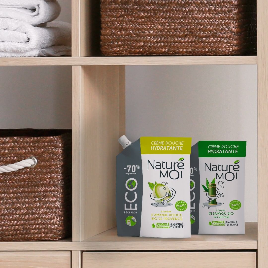 Naturé Moi - Nos crèmes douche Amande douce et Bambou en format eco-recharges ? 💕
🌱 96 % d'origine naturelle
🌱 97 % biodégradable
🌱 70 % de plastique en moins
#naturemoi #naturémoi #naturel #ecore... Naturé Moi - Nos crèmes douche Amande douce et Bambou en format eco-recharges ? 💕
🌱 96 % d'origine naturelle
🌱 97 % biodégradable
🌱 70 % de plastique en moins
#naturemoi #naturémoi #naturel #ecore...