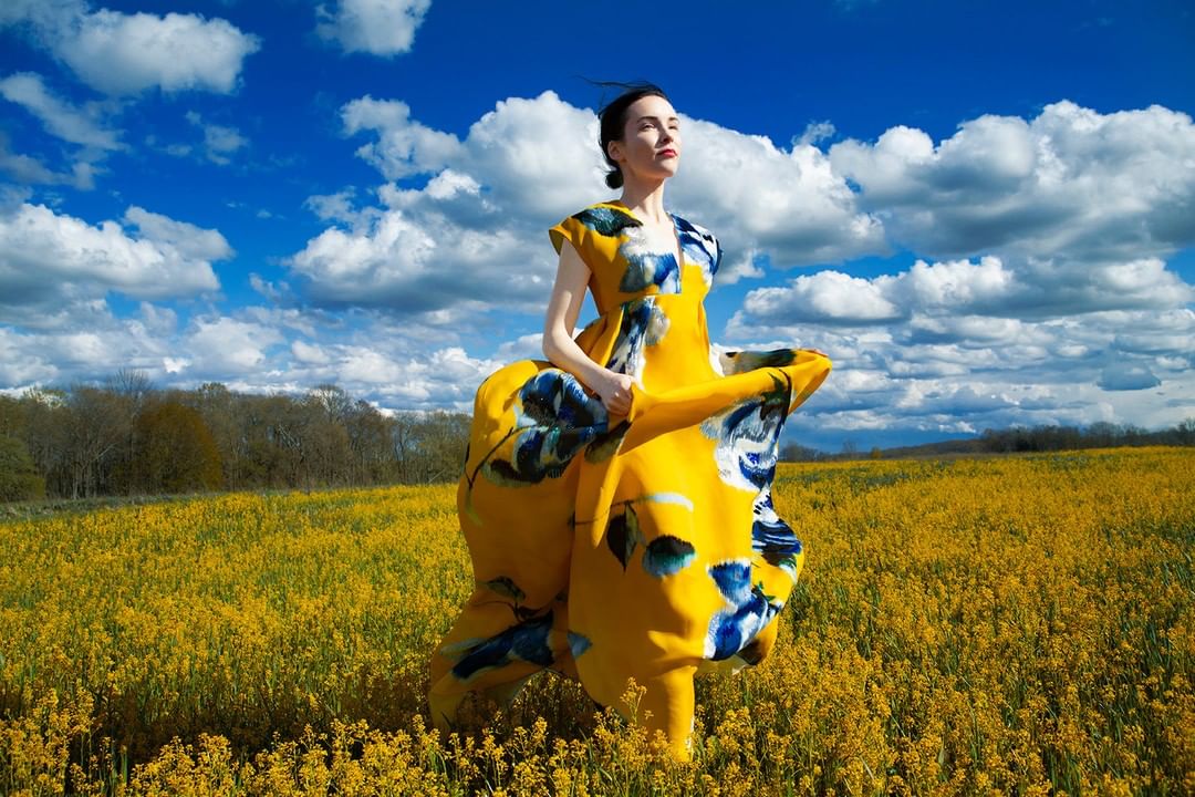 CAROLINA HERRERA - ‘Carolina Herrera, Roxbury Diary’ by @erikmadiganheck and modeled by @brikillion

Wes: I have been quarantining at our farm since mid March.  Down the road live my good friends, Eri...