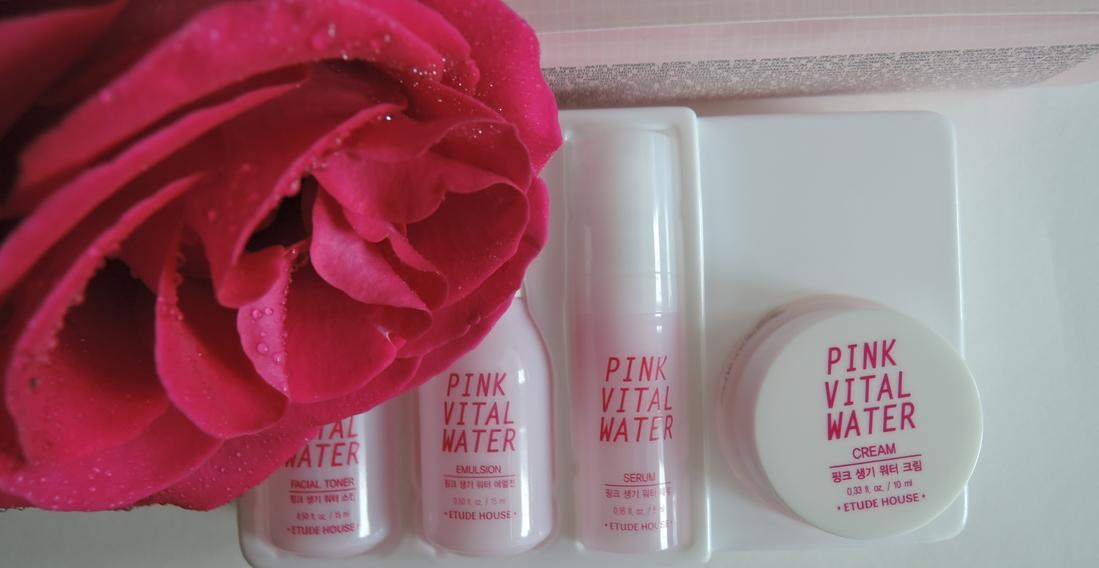Отзыв. Etude house special trial kit Pink vital water1 Etude house special trial kit Pink vital water
