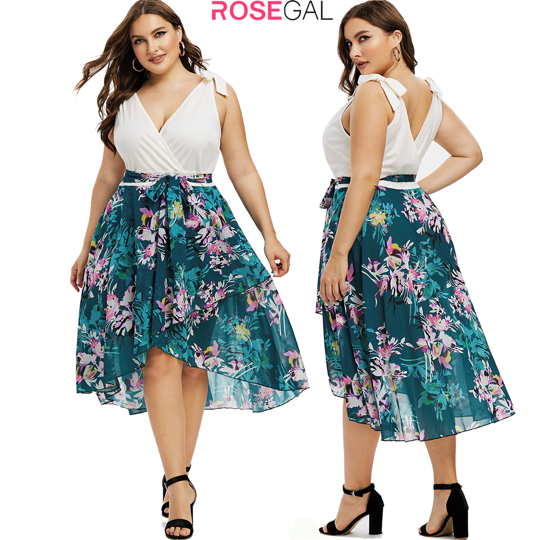 Rosegal - Plus Size Floral Print Tie Shoulder Midi Dress⁣
Search ID:464118703  on Rosegal.com⁣
Rosegal Weekend Sale, please click our bio link and check it in details.⁣
50usd OFF 99usd⁣
Use Code: RGH2...