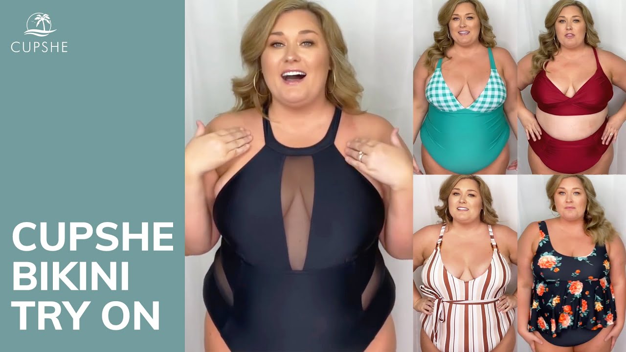 Cupshe | Try On Haul with Taren Denise | Confidence is Beauty| Plus Size Swimsuits Under $40