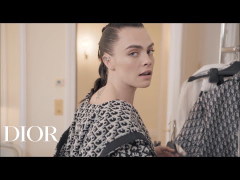 Cara Delevingne's Dior Autumn-Winter 2021-2022 Haute Couture Day Diary