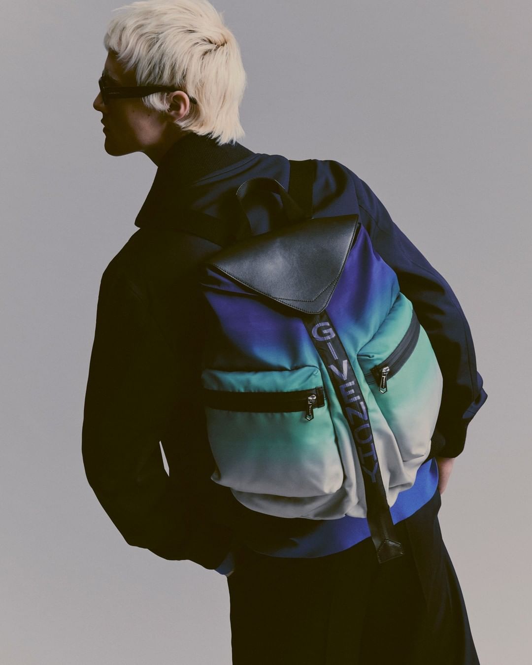 GIVENCHY - SPECTRE: The #GivenchySpectre backpack from the Fall 20 collection in its degradé version. Discover it now in-store and through the link in bio. #GivenchyFamily