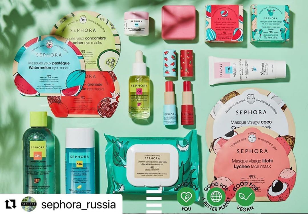 ИЛЬ ДЕ БОТЭ - Продукты @sephoracollection суперсовременые, ведь они:
💚 подходят для веганов, так как не содержат продуктов животного происхождения,
💛 упаковка на 100% произведена из перепаботанного пл...