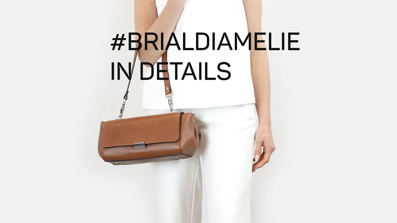 #Роскошная #сумочка оригинальной формы #BRIALDI #Amelie