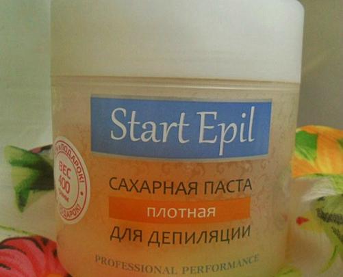 Паста для шугаринга start epil плотная