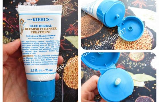 Гель для лица KIEHL'S Очищающий для проблемной кожи  Blue Herbal Blemish Cleanser Treatment фото