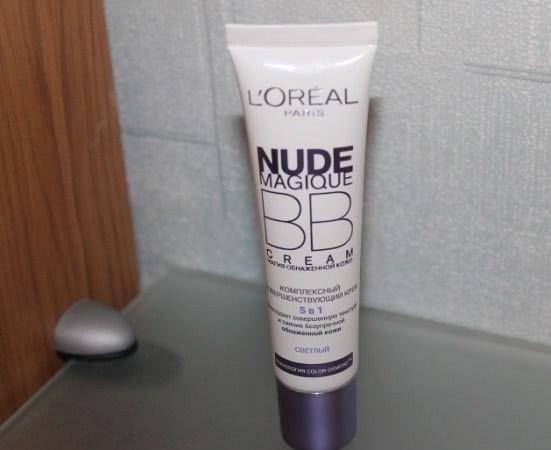 L`oreal BB крем Nude Magique Магия обнаженной кожи в оттенке