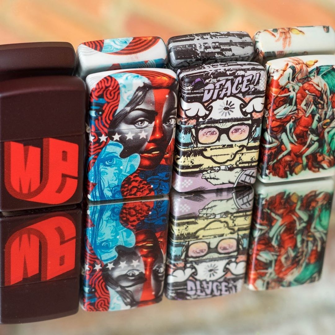 Zippo Manufacturing Company - Our just-launched 540 Color Street Art Collection features work from @dface_official, @marijatiurina, @pref_id, and @tristaneaton on the entire surface of the lighter. Ge...