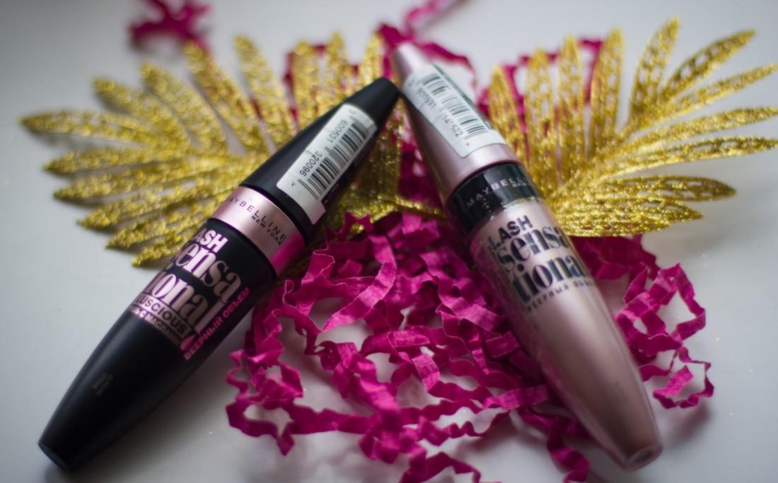 Тушь-новинка от Maybelline Lash Sensational Luscious Mascara black