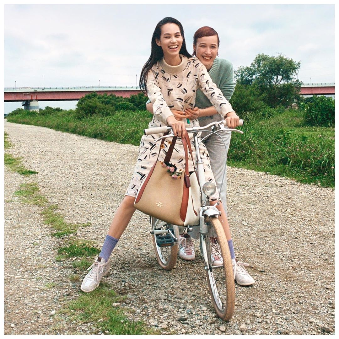 Coach - "Family is the place for me to be a real me," says #CoachFamily member #KikoMizuhara—photographed with her sister, model #YukaMizuhara. (Swipe through to see Kiko's 🐱, who is also part of this...