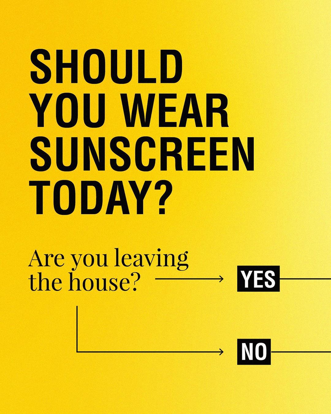 Neutrogena - The answer is always yes. 😉
•
Not sure which SPF is right for you? Head to FindMySPF.com and find your sunscreen soulmate.