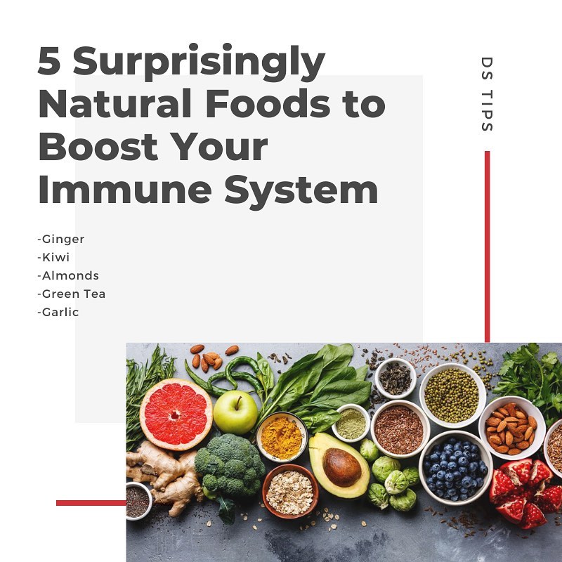 DS Laboratories - Did you know that kiwi fruit 🥝 contains more Vitamin C than 🍊? All of these five natural foods contain vitamins and minerals that will give your immune system a boost. Follow us for...