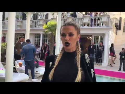 Виктория Боня на показе Филиппа Плейна. Victoria Bonya. Philipp Plein Party 2017