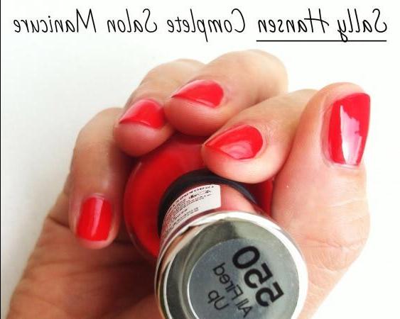 Лак Sally Hansen Complete Salon Manicure, оттенок 550 All Fired Up