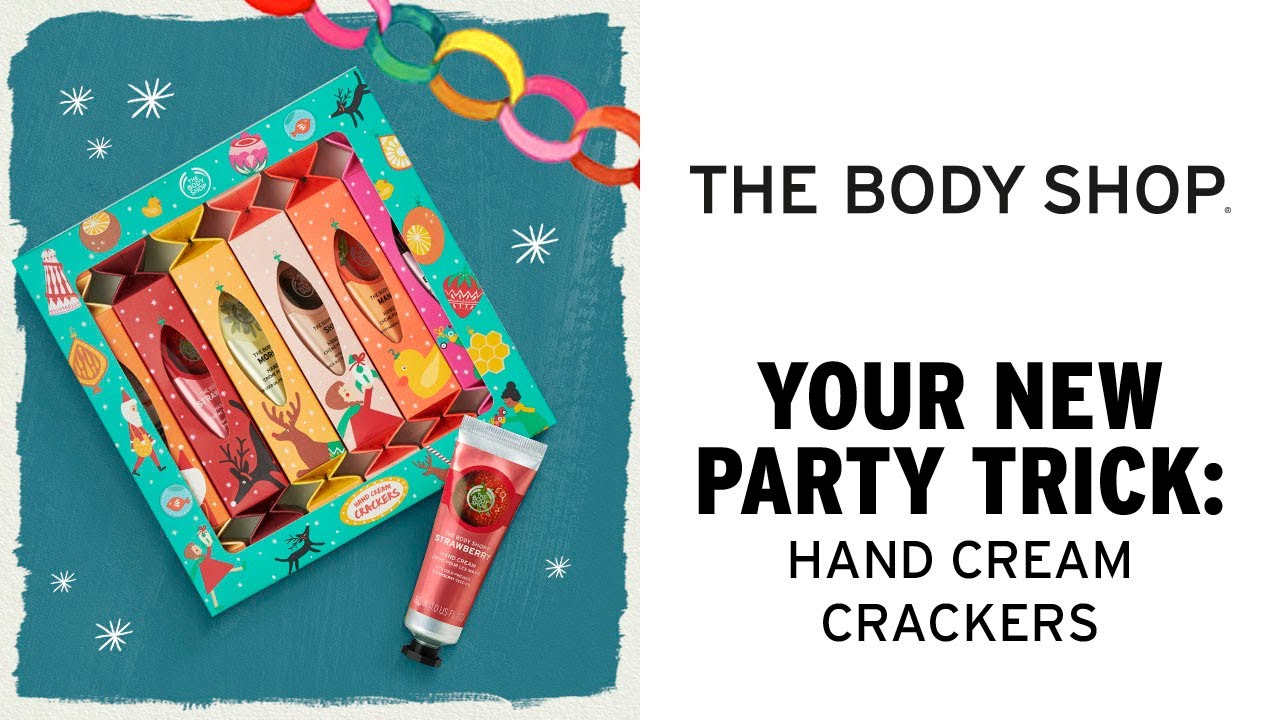 Your New Party Trick: Hand Cream Crackers – The Body Shop