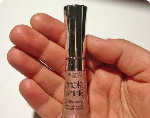 Holographic lip gloss from L'oreal 