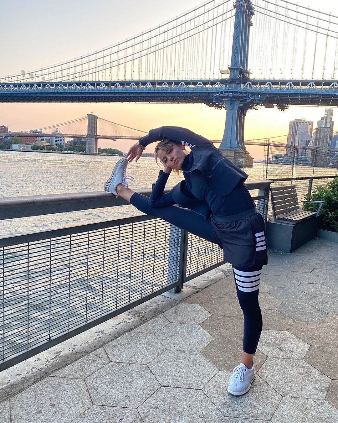 MATCHESFASHION Woman - A sporty interpretation of his signature preppy aesthetic, @thombrowneny details pieces of athleisure with bold stripes in an edit designed for more than just your workout – sty...