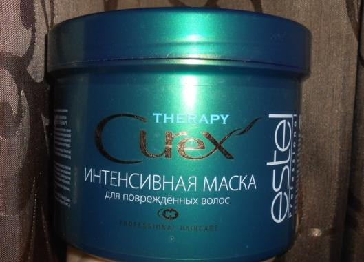 Интенсивная маска для поврежденных волос estel professional curex therapy mask