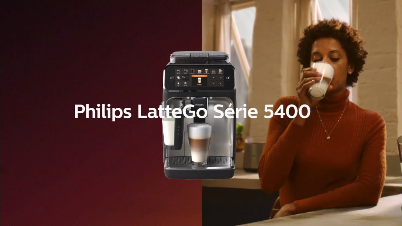 Découvrez la machine expresso Philips LatteGo 5400