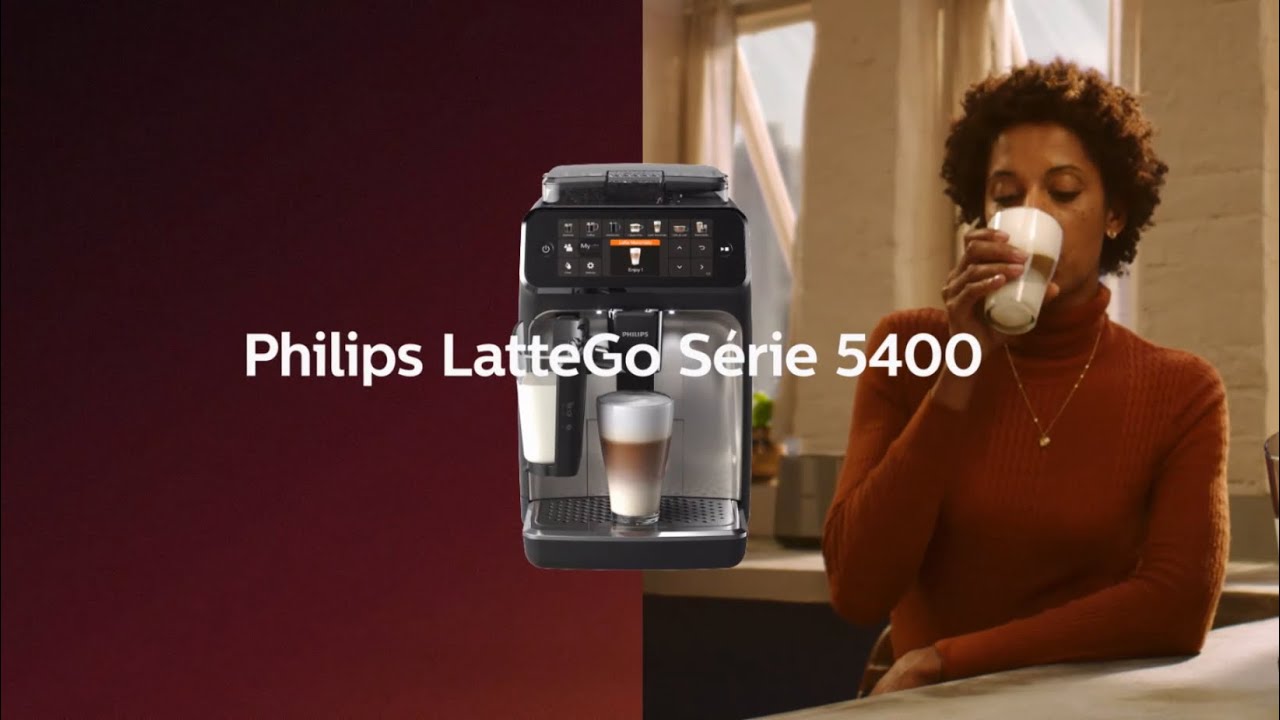 Découvrez la machine expresso Philips LatteGo 5400