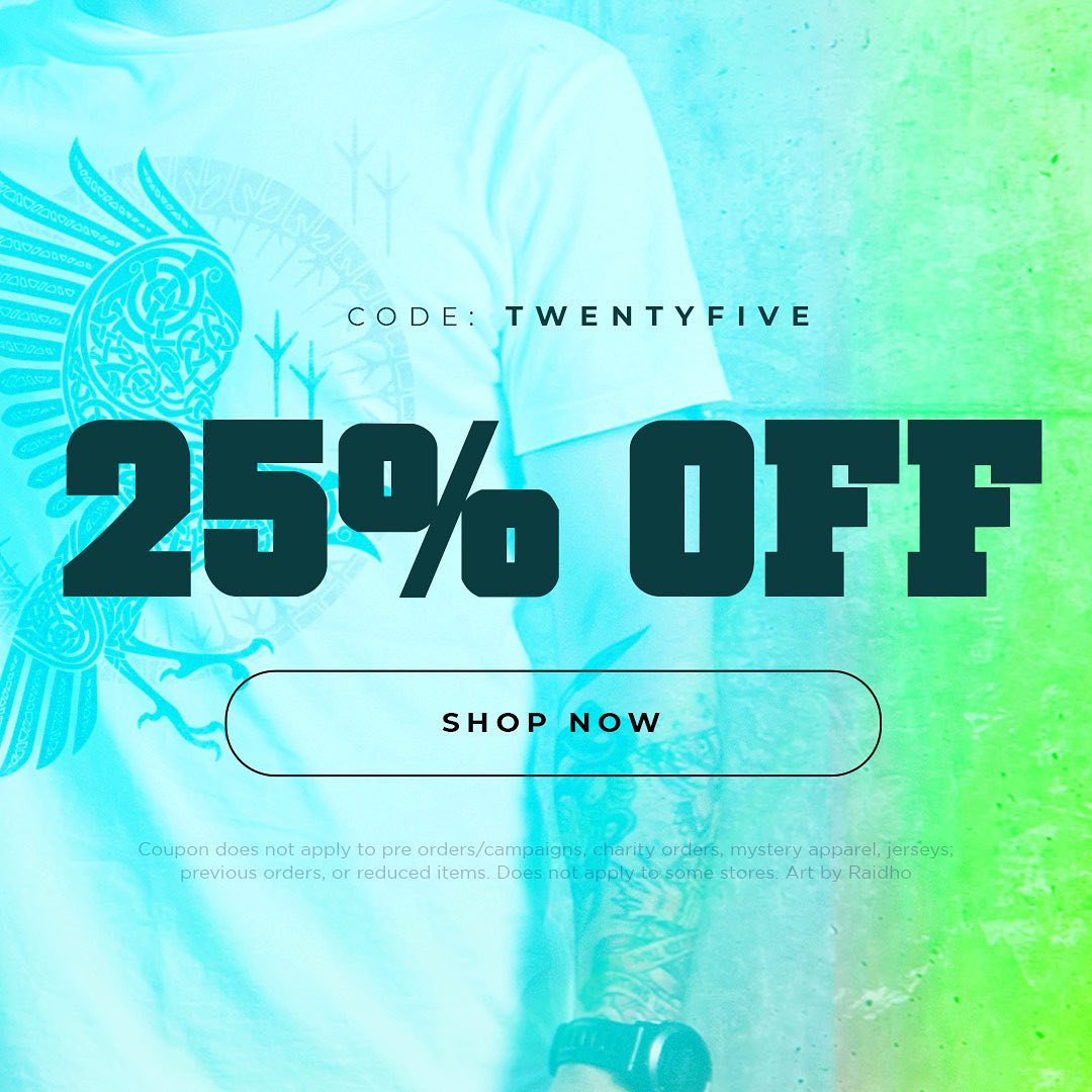 DesignByHümans - Waiting for a sign to order new shirts? Here it is! Save 25% sitewide now!

Use code: TWENTYFIVE for 25% off your purchase!

#DesignByHümans #DBH #Sale #licensedapparel #independentsr...
