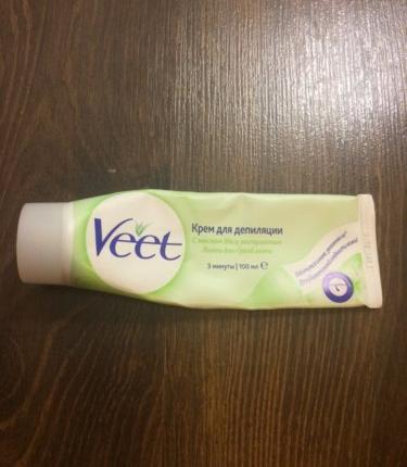 Крем для депиляции Veet для чувствительной кожи фото