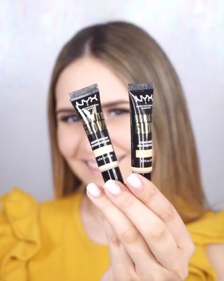 NYX PROFESSIONAL MAKEUP RUSSIA - Пора расставить все точки над i консилерами #BornToGlow Radiant Concealer 😏
⠀
Сделайте это, используя инструкцию: 
⠀
👍🏻 если вы обладатель сине-серого оттенка под глаз...