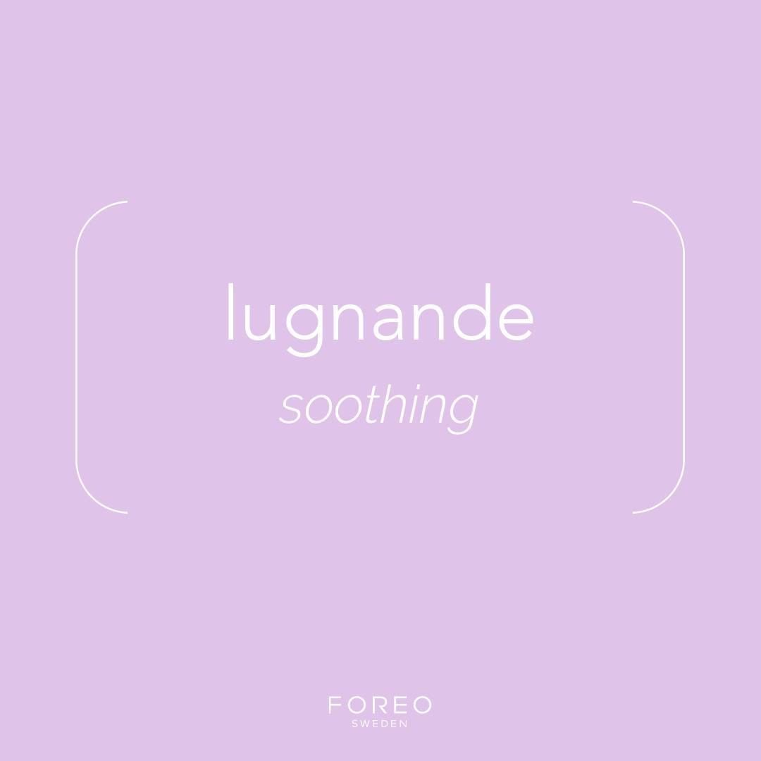 FOREO - Happy (yet another) Swedish Saturday💜

Today's Swedish word is "lugnande", which means "soothing". You know, as in "FOREO's the best for calming and soothing your skin," right 😃?

Let's hear y...