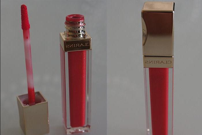 Bright summer with Clarins Gloss Prodige Lip Gloss # 05 Grenadine - review