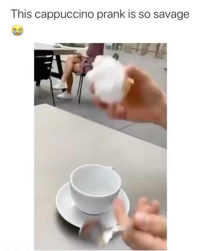 Rosegal - This cappuccino prank is so savage!⁣
Repost from @funnymemes,  @dritanalsela
