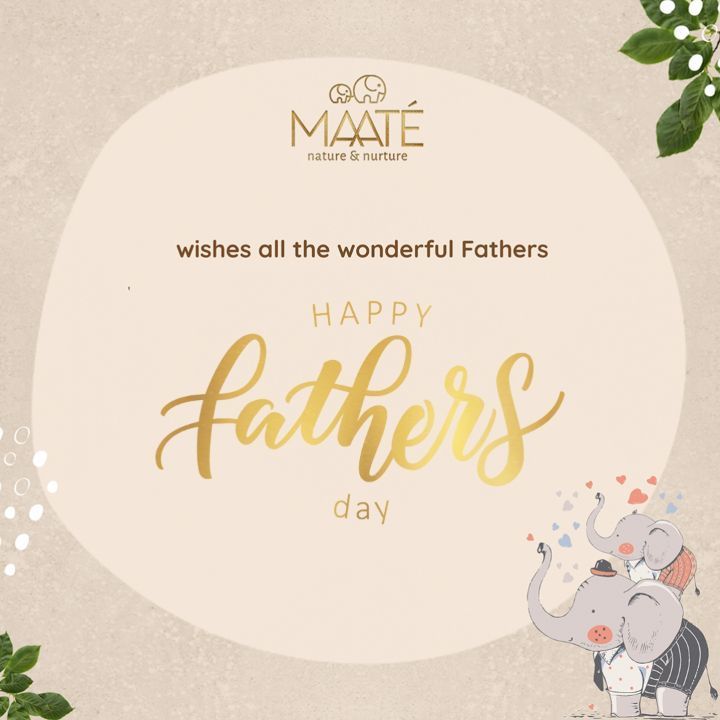 MAATÉ - MAATÉ wishes all the wonderful Fathers out there a very Happy Father's Day.❤💐⁣
⁣
#HappyFathersDay