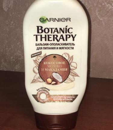 Отзыв о Бальзам-ополаскиватель Garnier Botanic Therapy Кокосовое молоко и Макадамия от Breanne  - отзыв